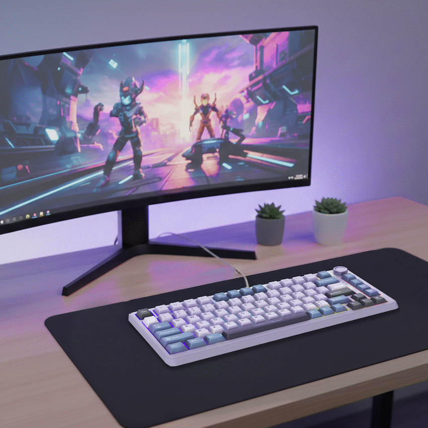 Volkano Gaming Phantom X2  TKL Mechanical Tri-Mode Wireless Keyboard - image 7