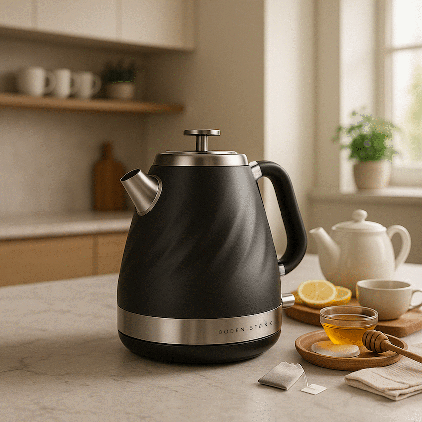 Boden Stark 1.7l Stainless Steel Kettle - Charcoal - image 7
