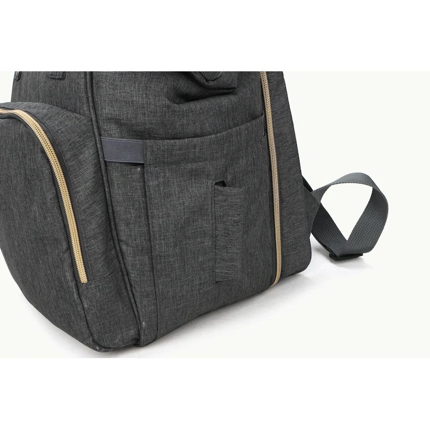 Totes Babe Alma Convertible Diaper Backpack - Dark Grey - image 7