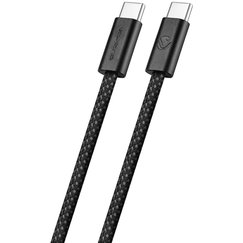 Volkano Weave Series 60w USB C to USB C 1.2m-Black - image 7