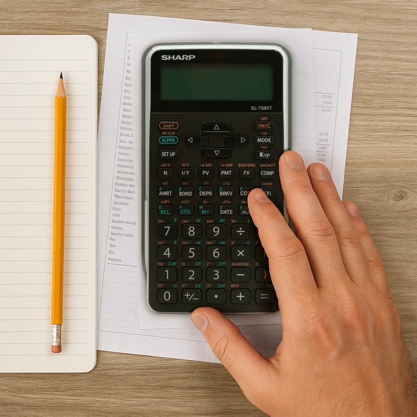 Sharp EL-738 XTB - Advanced Financial Calculator NEW DESIGN - image 7