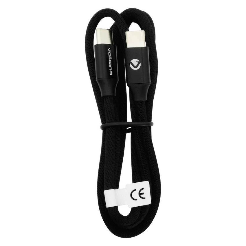Volkano On-The-Go Type-C to Type-C 30w Cable - Black - image 7