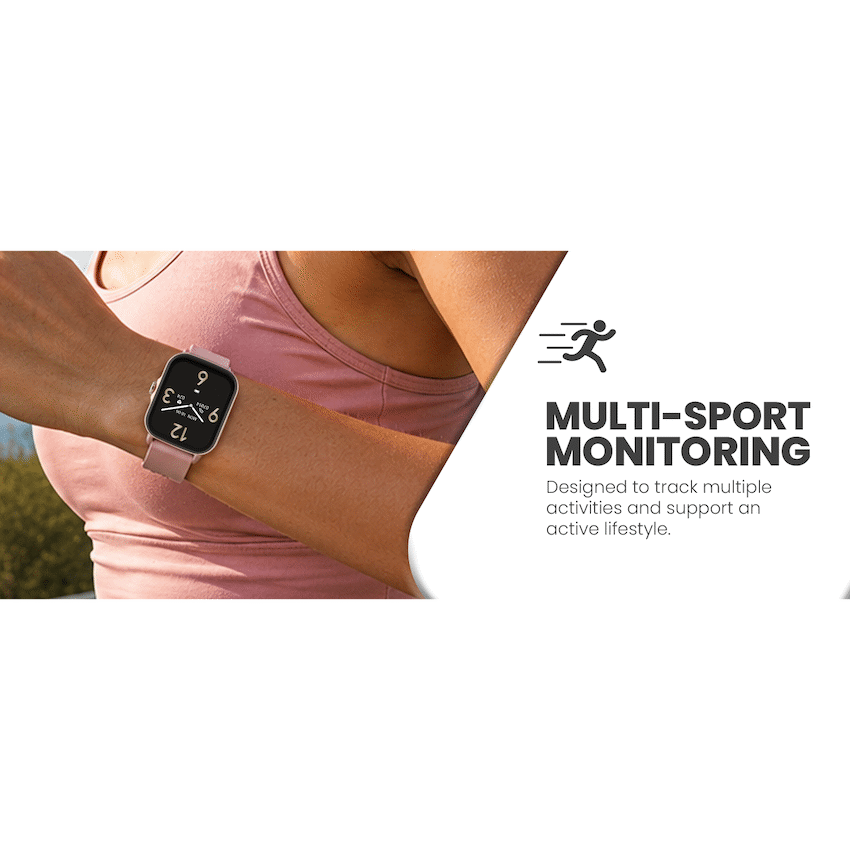 Volkano Active Tech Serene series Watch with heart rate monitor - Gold - image 7