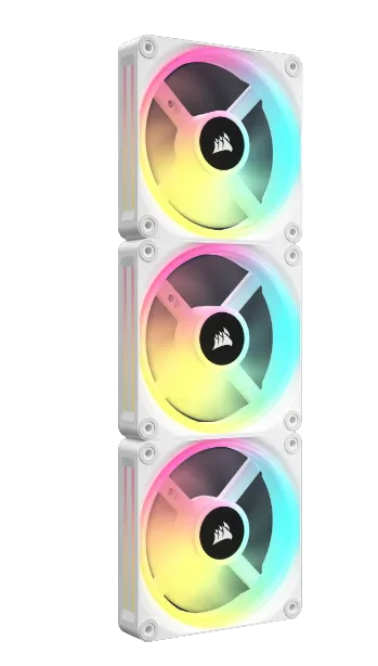 Corsair iCUE LINK QX120 RGB 120mm PWM Fan Expansion Kit - White - image 14