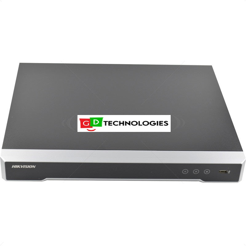 8 CHANNEL NVR 80MBPS WITH 8 POE - 2 SATA BAYS INCL 2TB HDD