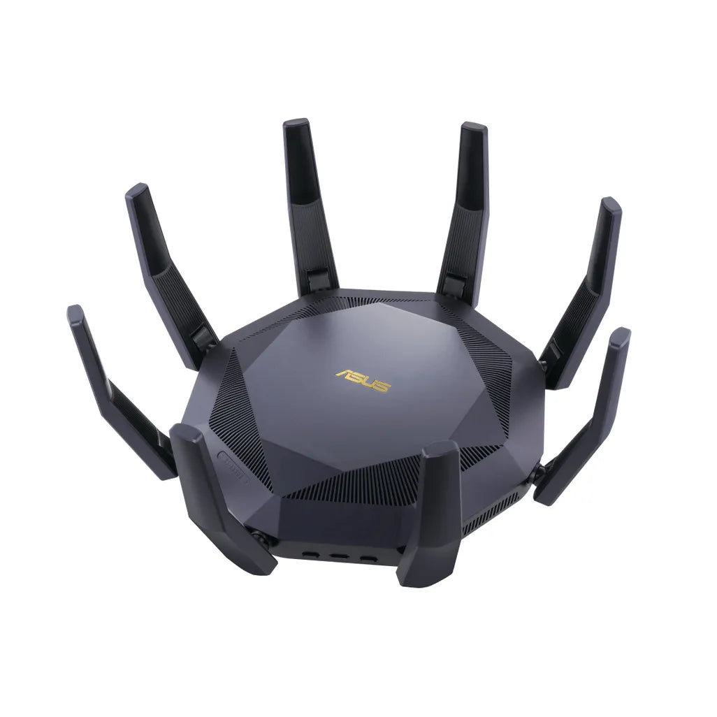 ASUS RT-AX89X AX6000 AiMesh, Wi-Fi 6 (802.11ax), Dual-band (2.4 GHz / 5 GHz), Ethernet LAN, 3G, Black, Tabletop router