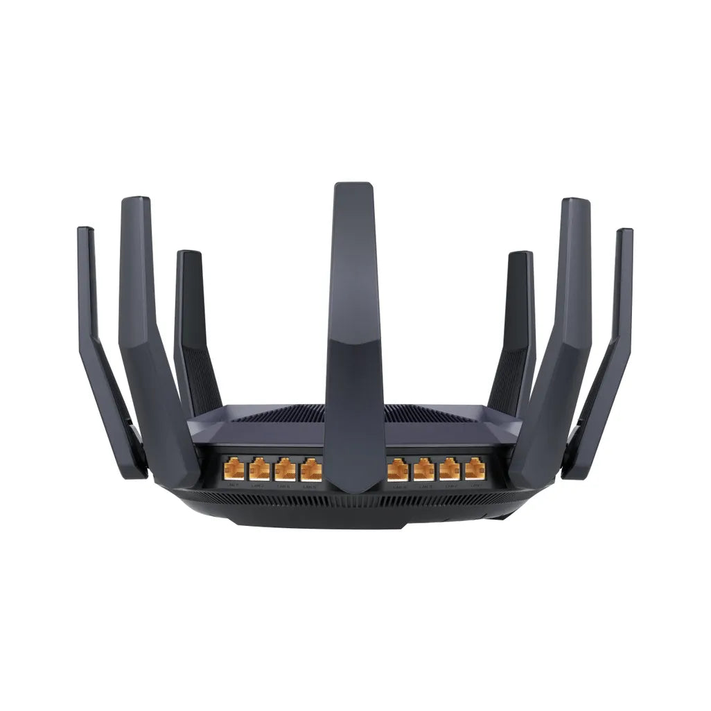 ASUS RT-AX89X AX6000 AiMesh, Wi-Fi 6 (802.11ax), Dual-band (2.4 GHz / 5 GHz), Ethernet LAN, 3G, Black, Tabletop router