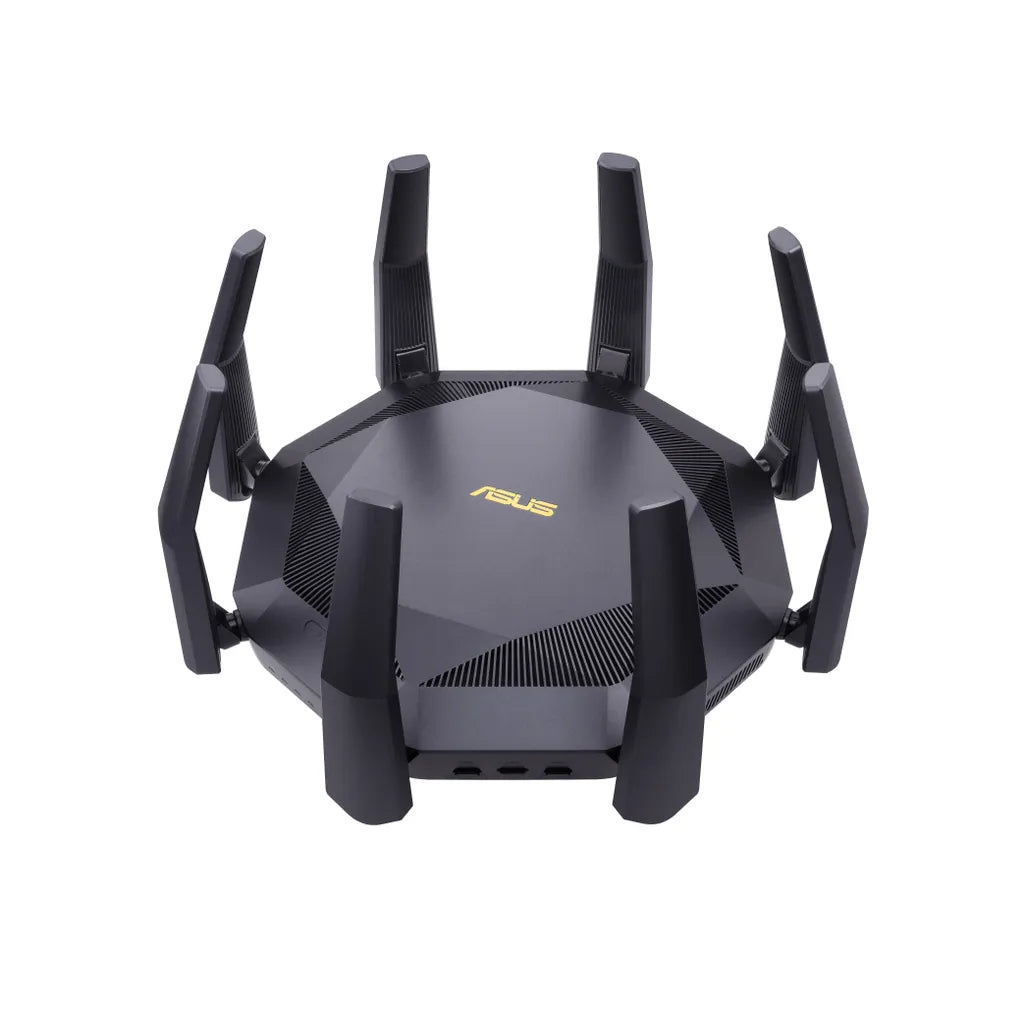 ASUS RT-AX89X AX6000 AiMesh, Wi-Fi 6 (802.11ax), Dual-band (2.4 GHz / 5 GHz), Ethernet LAN, 3G, Black, Tabletop router