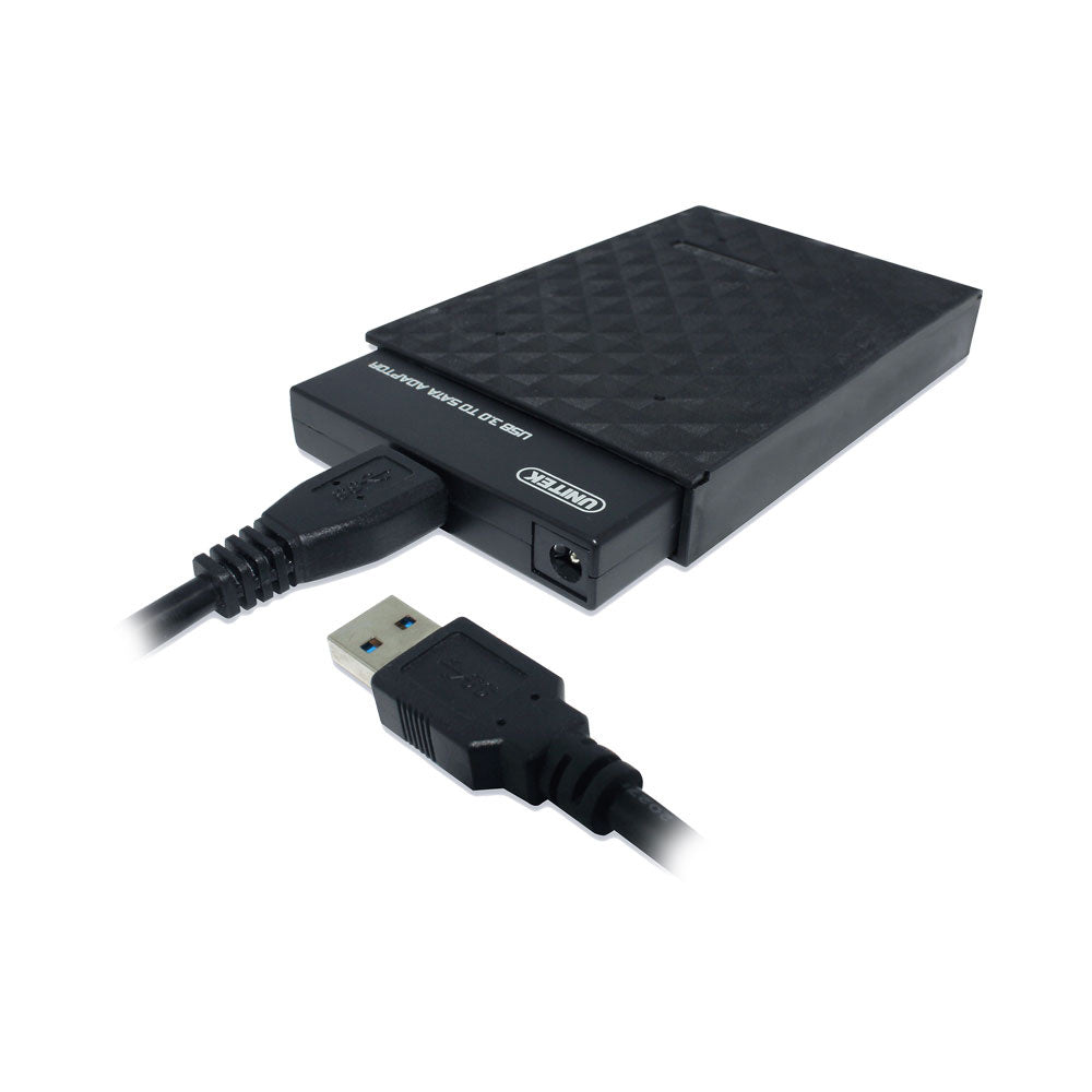 UNITEK USB3.0 TO 2.5"' SATA HDD/SSD ADAPTER INCLUDING ENCLOSURE