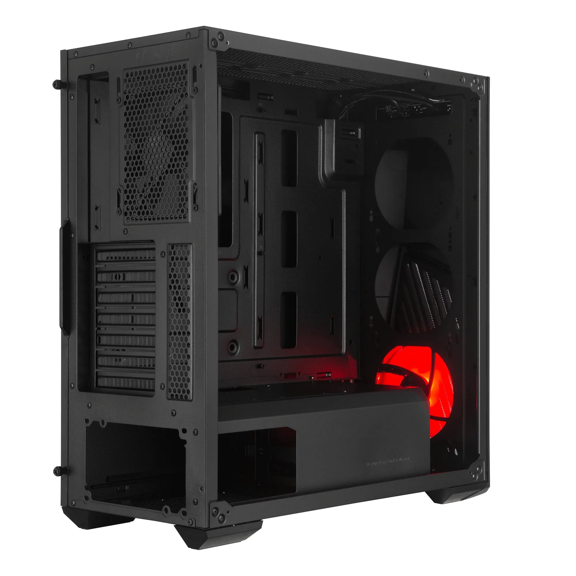 Cooler Master Masterbox K501L ATX; Black; Windowed; Angular Front Ventilation; RGB Fan - image 5