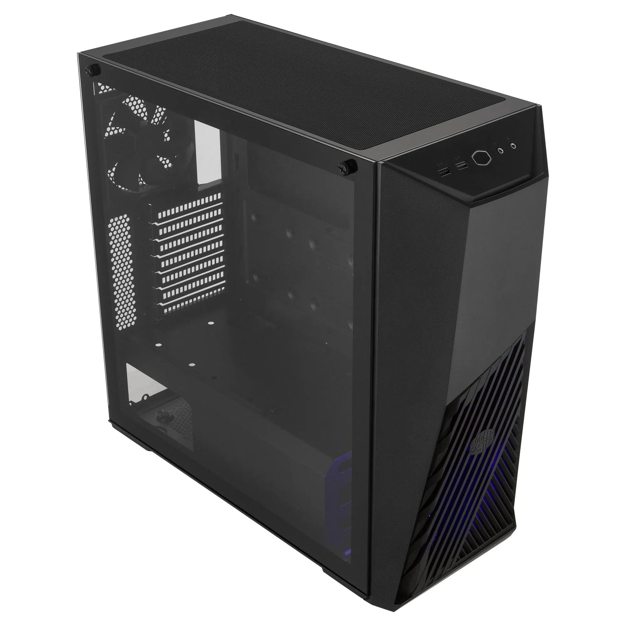 Cooler Master Masterbox K501L ATX; Black; Windowed; Angular Front Ventilation; RGB Fan - image 13