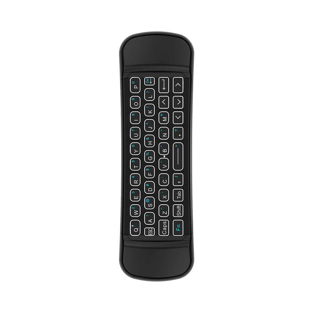 ZOWEETEK 2.4GHZ BACKLIT WIRELESS KEYBOARD WITH AIR MOUSE AND MICROPHONE