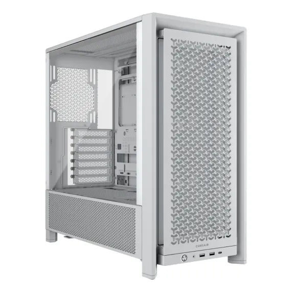 FRAME 4000D RS White Mid-Tower PC Case; 2x 3.5'' |  2x 2.5'' Drive Bays; Up to 360mm Radiator compatible; 3x RS Fans Incl