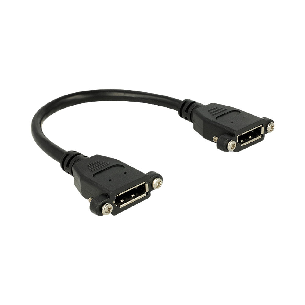 DELOCK DISPLAYPORT F-F  PANEL MOUNT (4K) CABLE