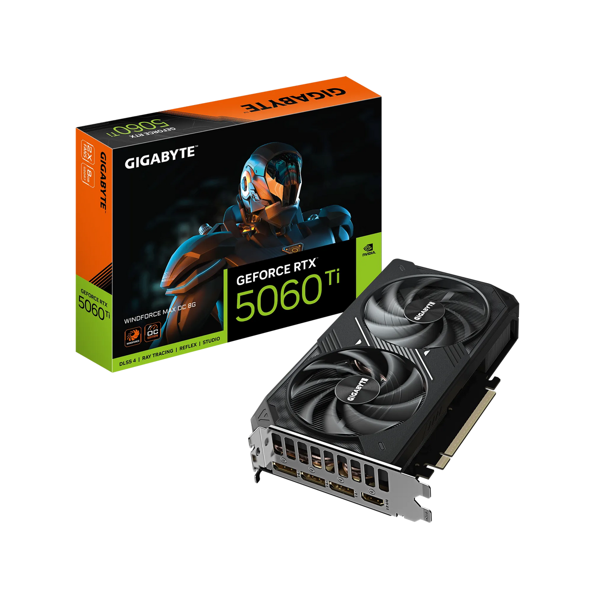 GIGABYTE nVidia GeForce RTX 5060Ti WINDFORCE MAX 8GB - 8GB GDDR7; 128-Bit Memory Bus; 1x HDMI; 3x DisplayPort - image 4