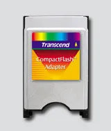TRANSCEND PCMCIA ADAPTER FOR COMPACT FLASH CARD - image 4