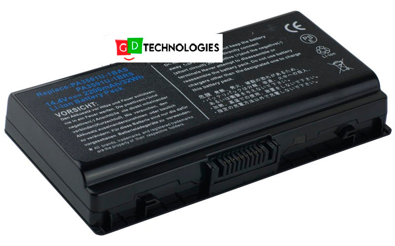 TOSHIBA SATELLITE L40 14.4V 2200MAH/32WH REPLACEMENT BATTERY