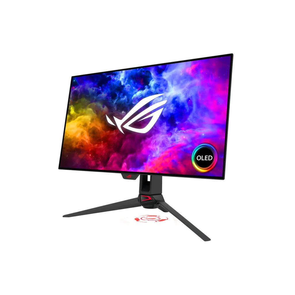 ASUS ROG Swift OLED PG27AQDM, 67.3 cm (26.5"), 2560 x 1440 pixels, Wide Quad HD, OLED, 0.03 ms, Black