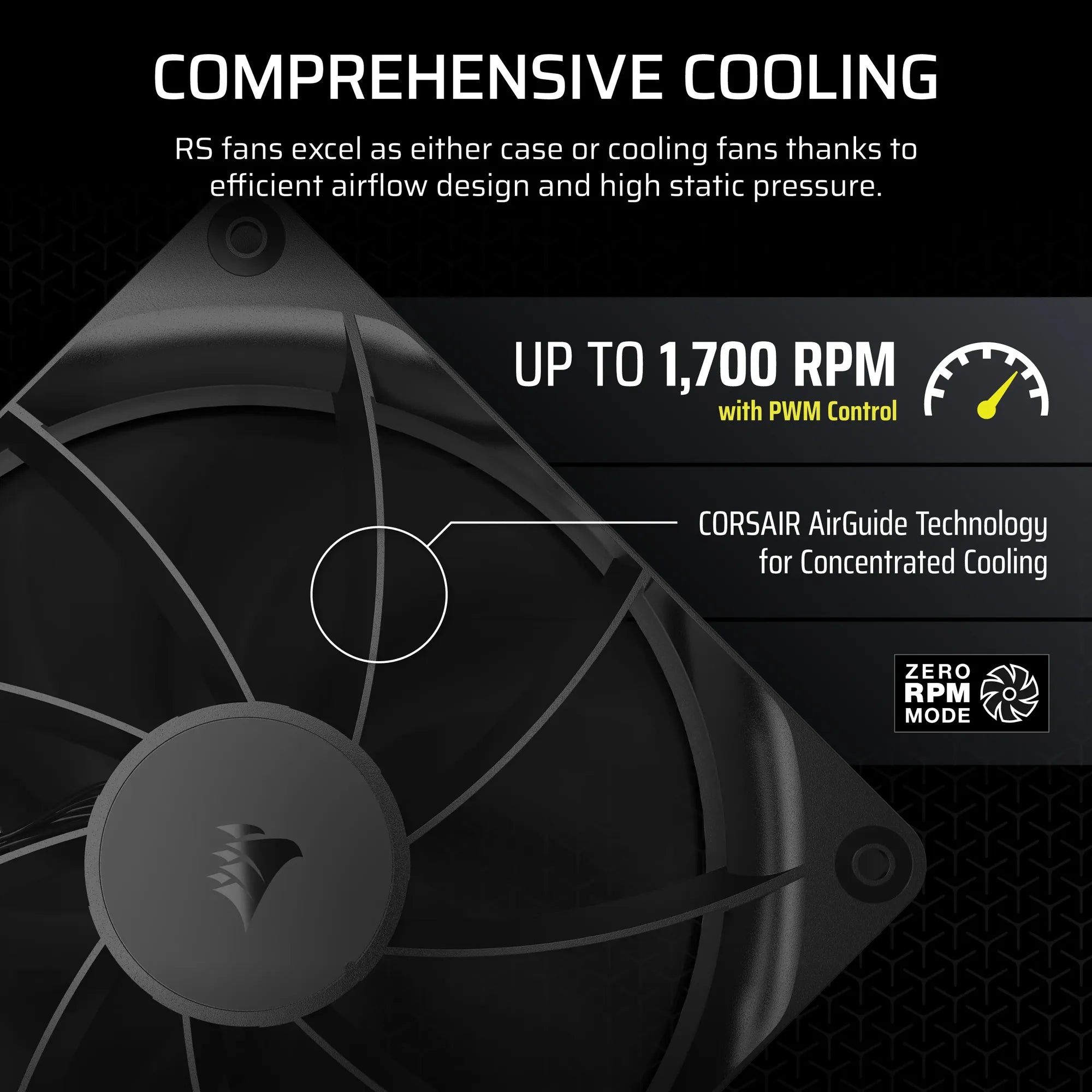 Corsair RS140 140mm PWM Fan - image 5