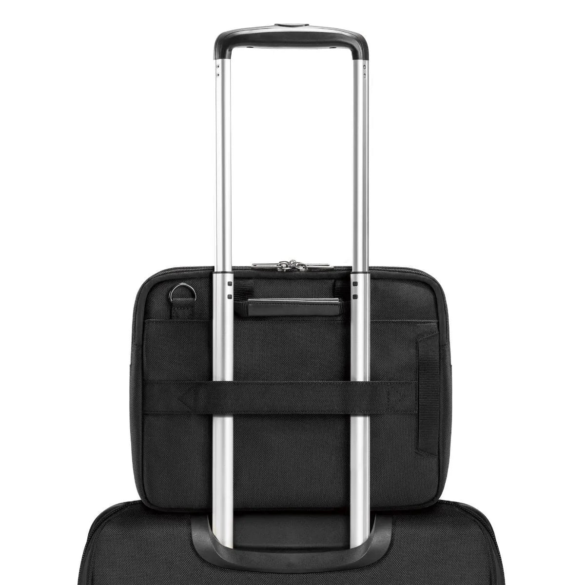 EVERKI BUSINESS BRIEFCASE | Fits up to 11.1 inch laptops | Leather handles and accents | Trolley handle pass-through - image 9