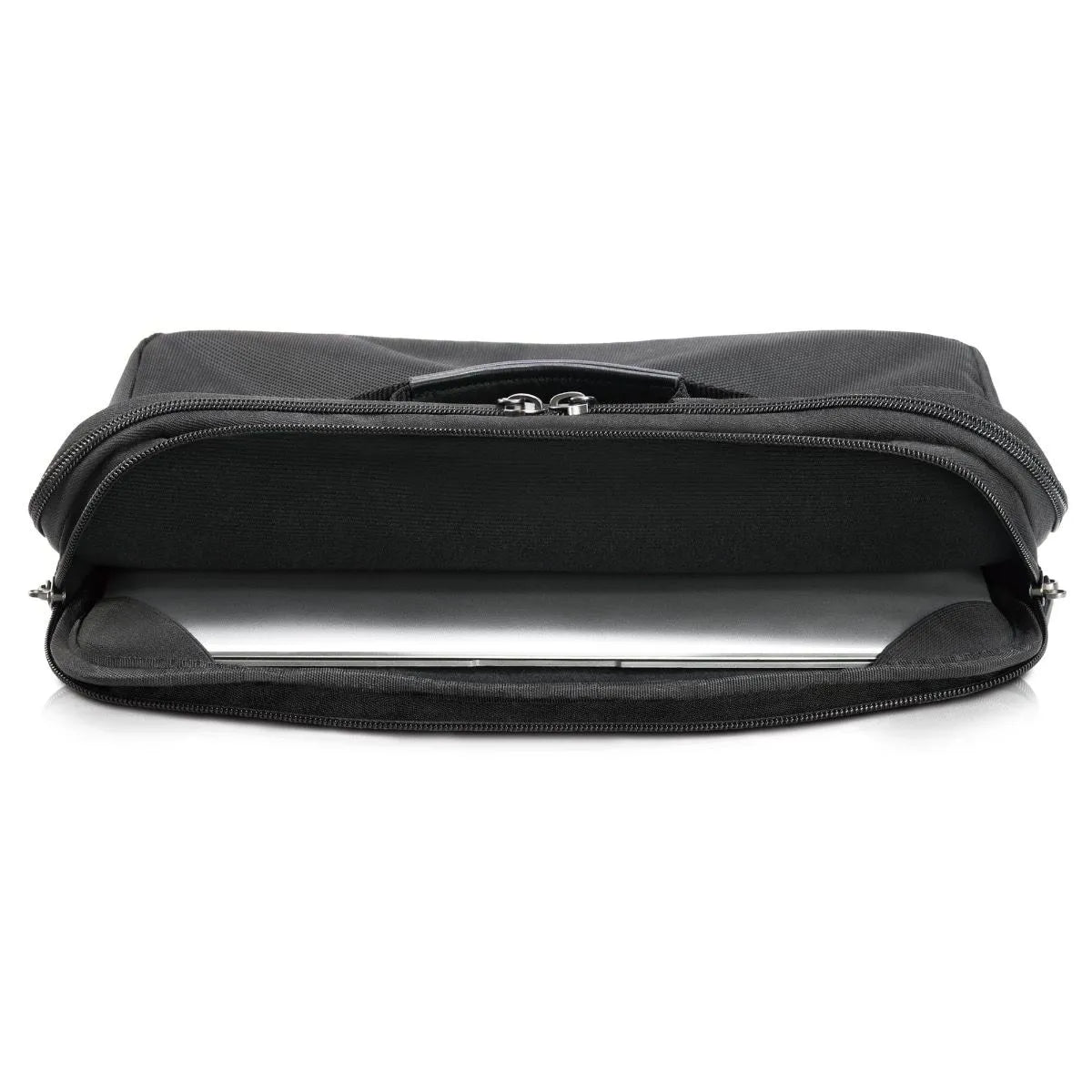 EVERKI BUSINESS BRIEFCASE | Fits up to 11.1 inch laptops | Leather handles and accents | Trolley handle pass-through - image 11