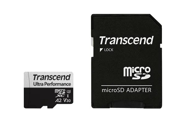 TRANSCEND 340S 128GB ULTRA PERFROMANCE MICRO SD UHS-I  U3 V30 A2 CLASS10 - READ 160 MB/S - WRITE 90MB/S - WITH SD ADPTOR - image 4