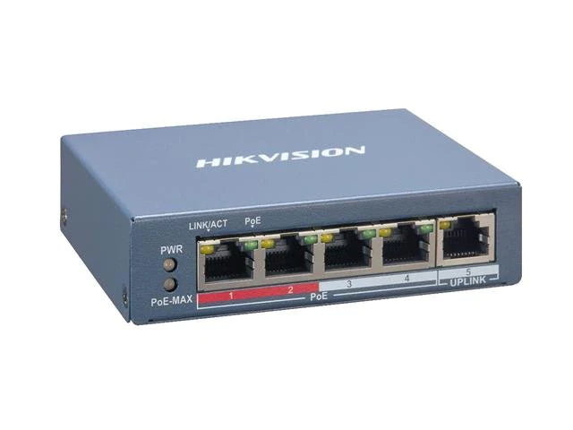 Hikvision Smart Managed 4-Port 100 Mbps PoE Switch