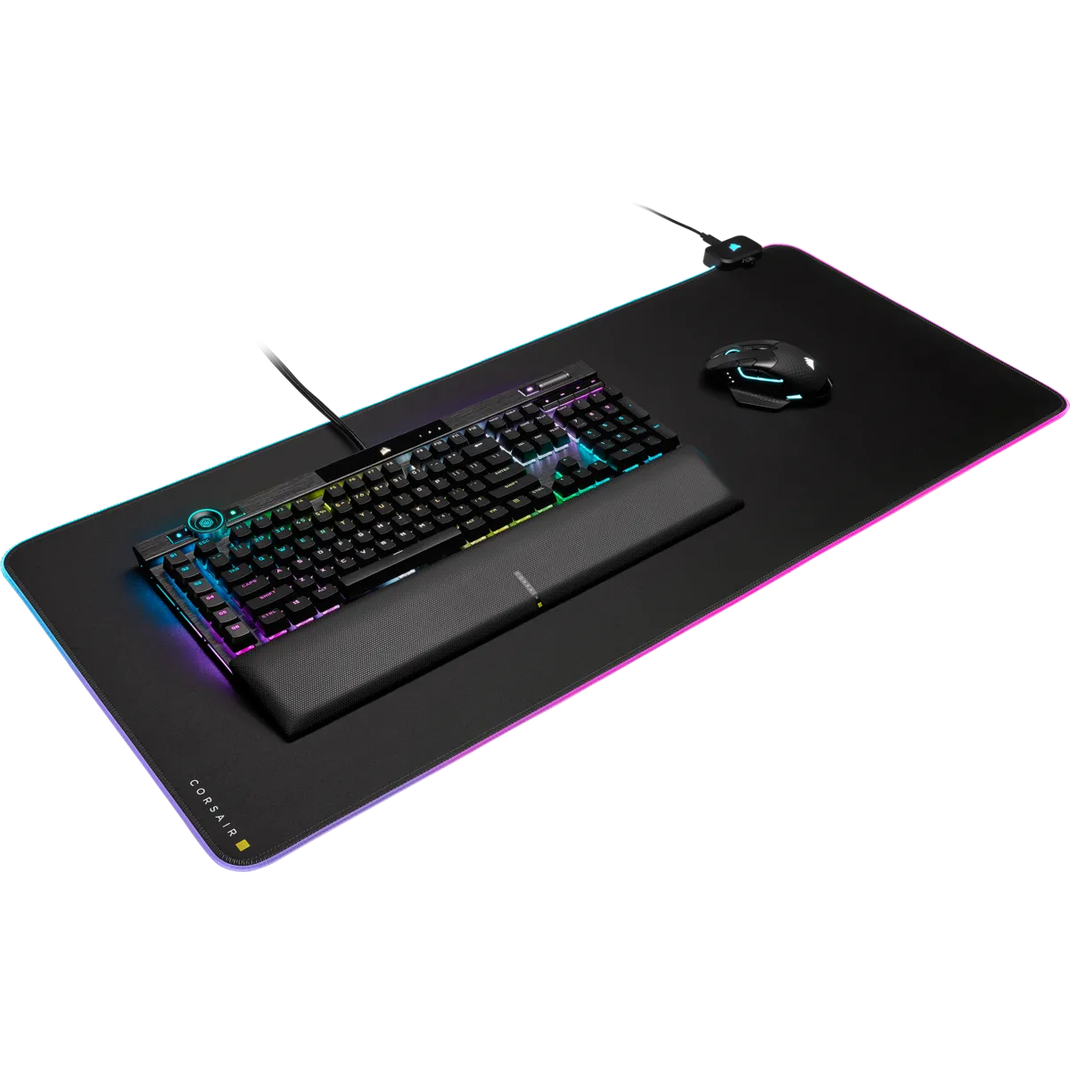 Corsair MM700 RGB Extended gaming mousepad (930 x 400 x 4mm) - RGB - image 8