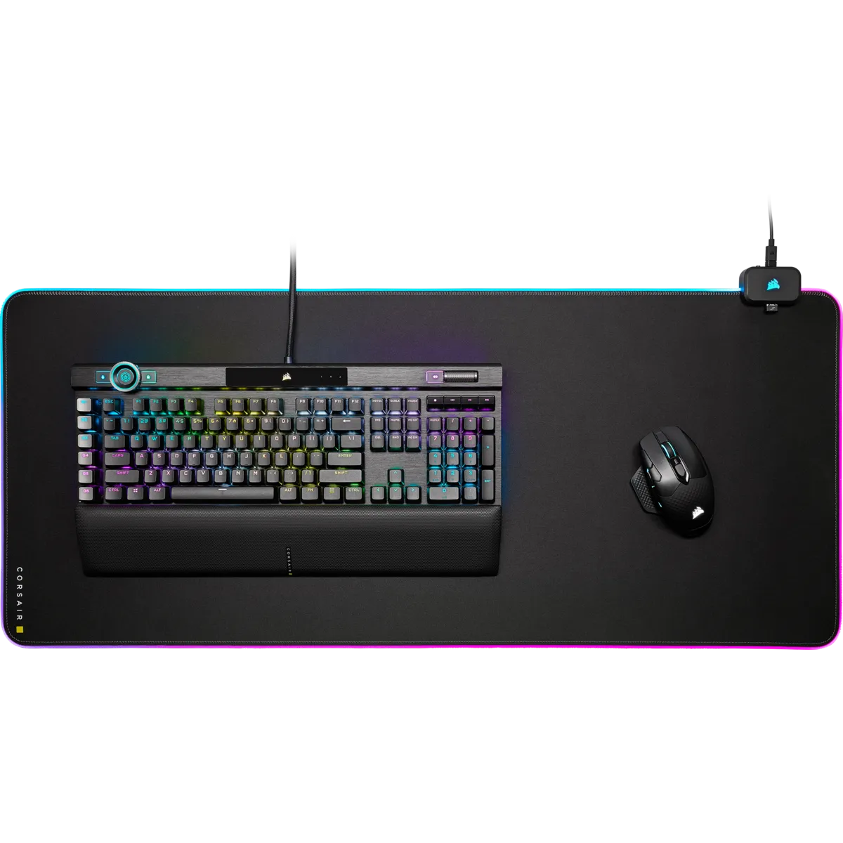 Corsair MM700 RGB Extended gaming mousepad (930 x 400 x 4mm) - RGB - image 22