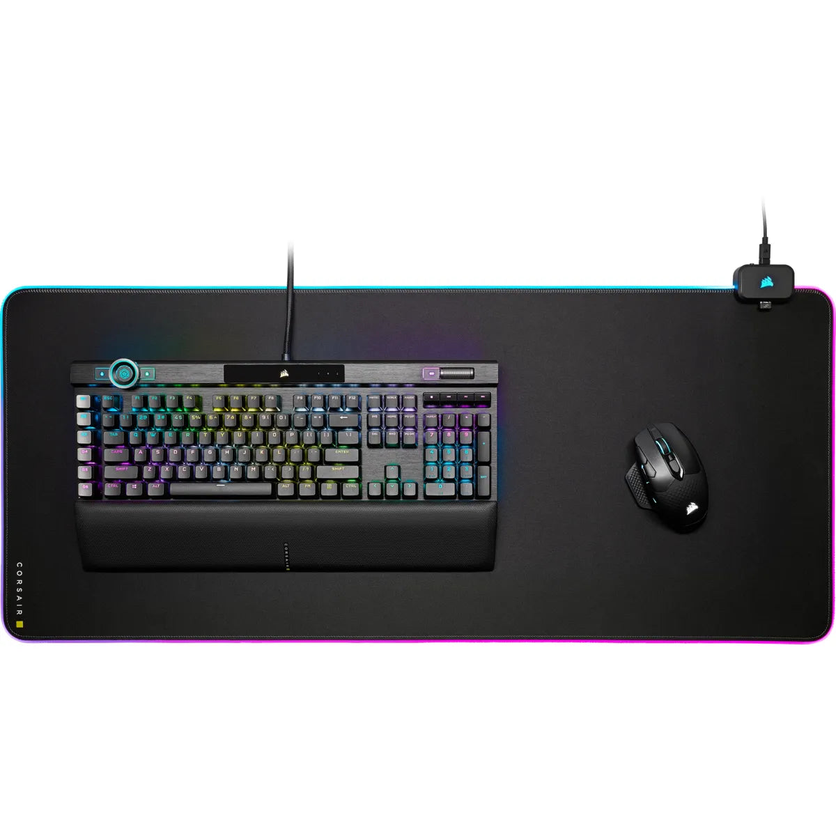Corsair MM700 RGB Extended gaming mousepad (930 x 400 x 4mm) - RGB - image 21