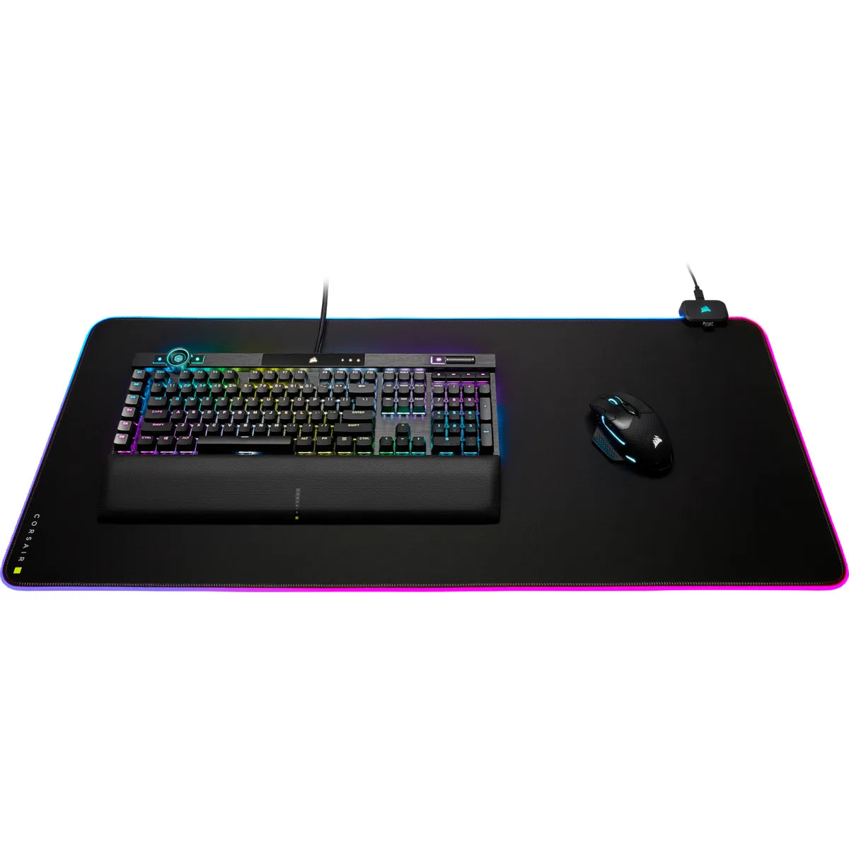 Corsair MM700 RGB Extended gaming mousepad (930 x 400 x 4mm) - RGB - image 39