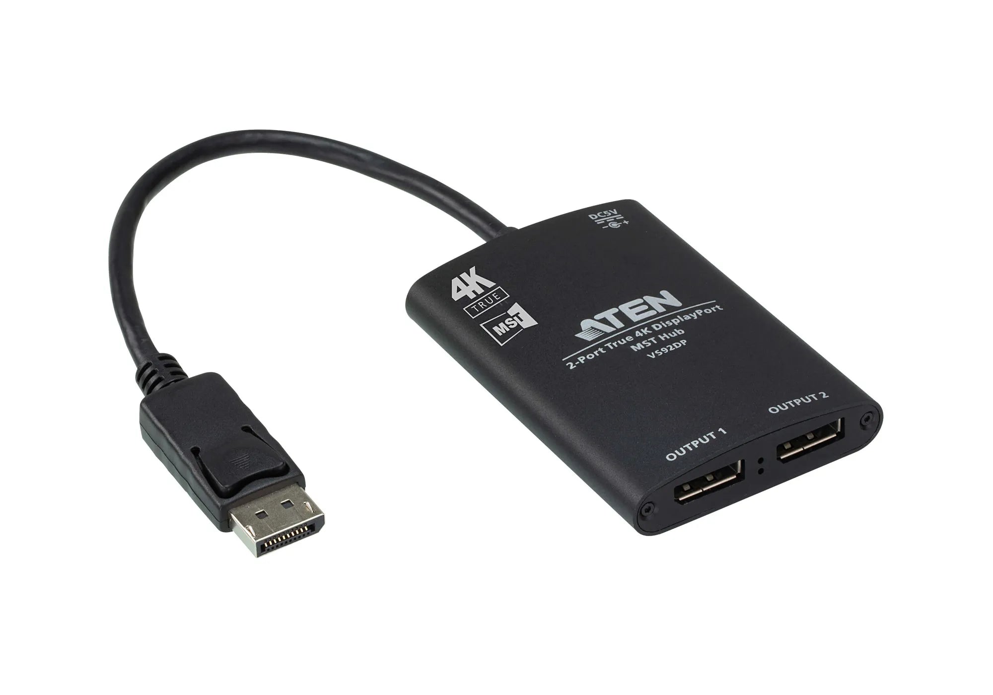 ATEN 2-Port True 4K DisplayPort Single Stream Transport (SST) or Multi-Stream Transport (MST) Mode; dual output – up to 3840 x 2 - image 4