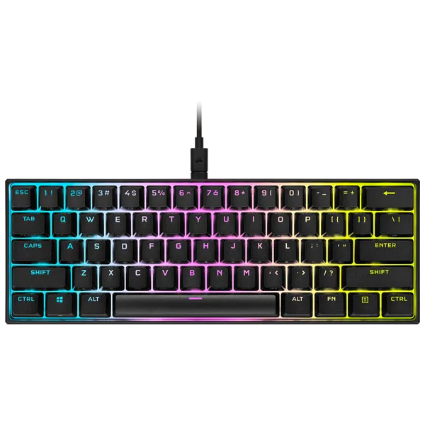 Corsair K65 Mini RGB 60%; Cherry MX speed mechanical switches - image 8
