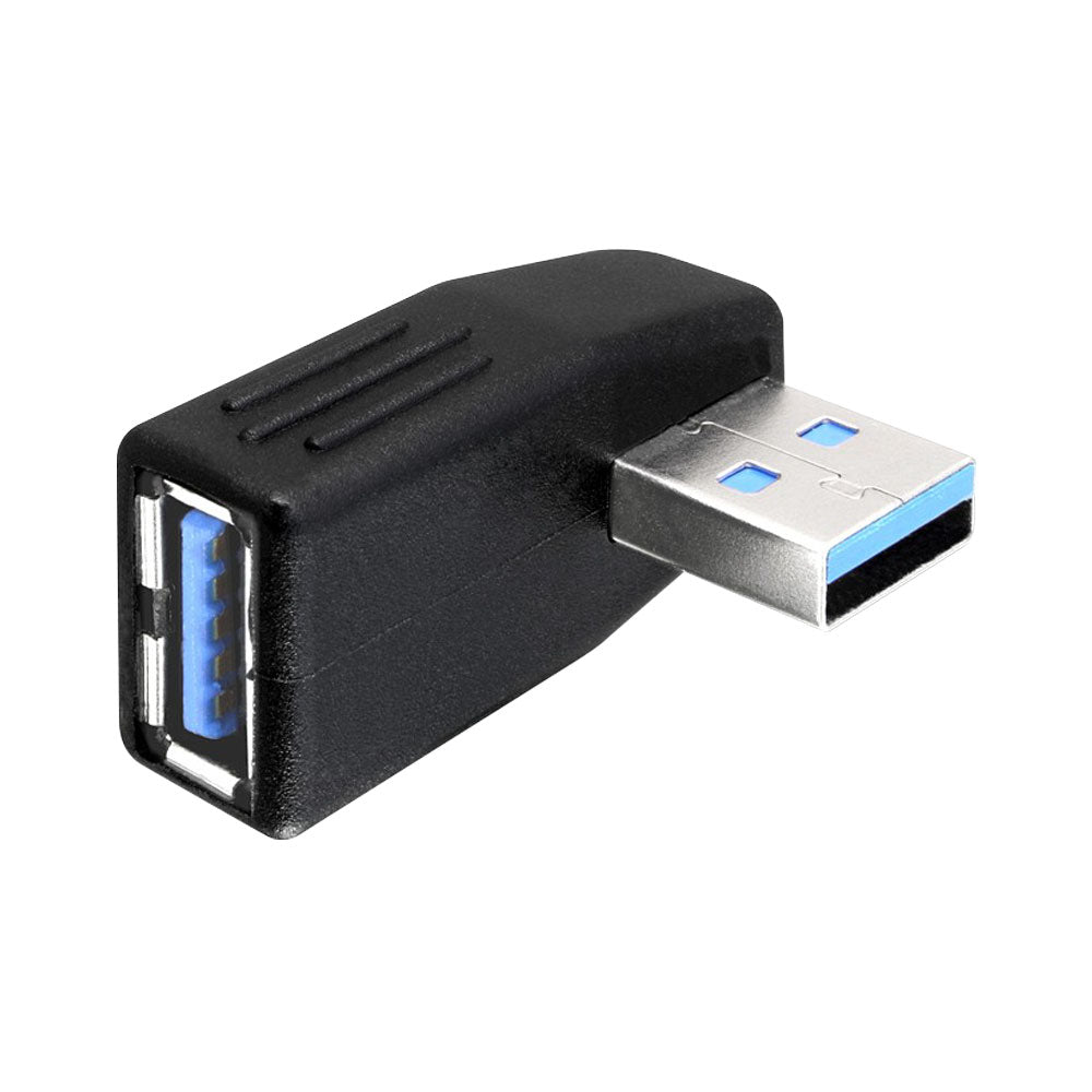 DELOCK ADAPTER USB 3.0 MALE-FEMALE ANGLED 270° HORIZONTAL