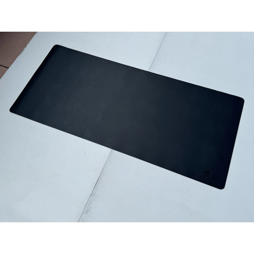 Everfurn Prime Faux Leather Desk Mat - Black - image 8