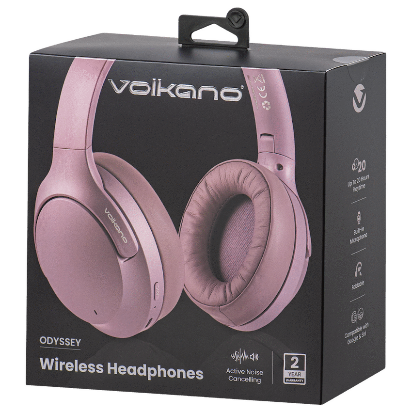 Volkano Odyssey ANC Bluetooth Wireless Headphone - Rose Gold - image 8