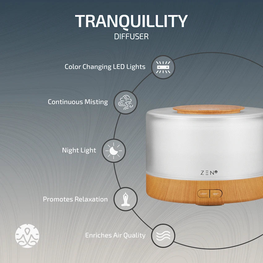 Zen Tranquillity Diffuser - Light Wood - image 8