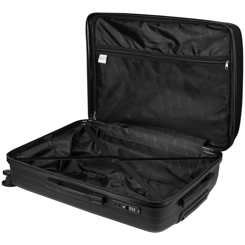 Travelwize Ripple PP 4-Wheel Spinner 75cm Luggage - Black - image 8