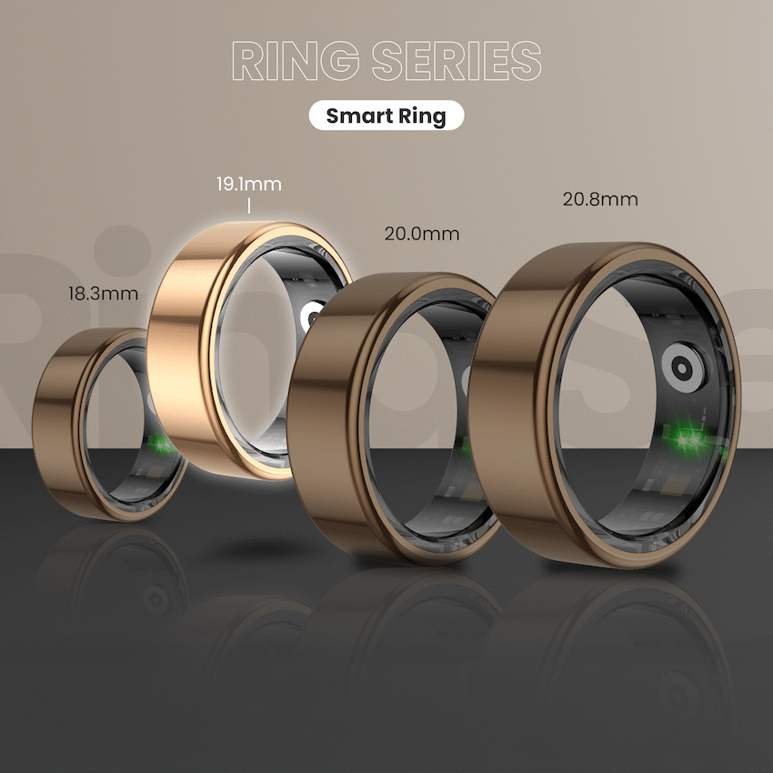 Volkano Ring Series Smart Ring with Charging Case - 19.1mm - image 8