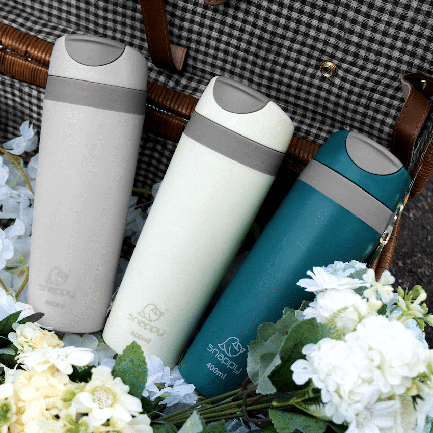 Snappy Smooth Thermal Tumbler 400ml Vanilla ( Order in Qty of 12) - image 8