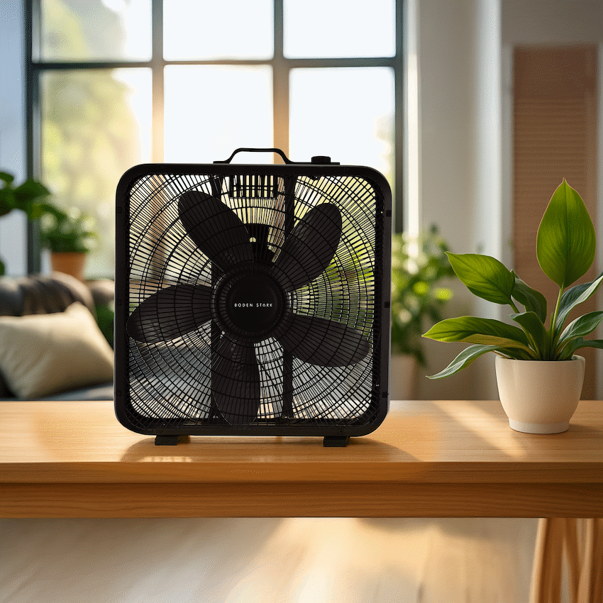 Boden Stark 50cm Box Fan - Black - image 8