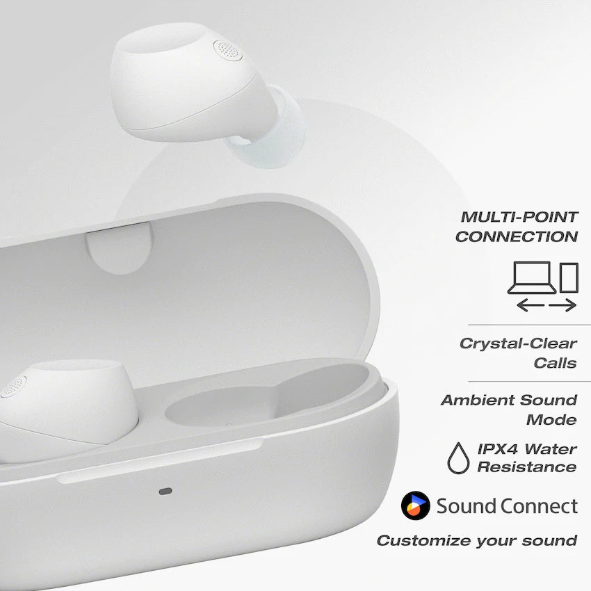 Sony WF-C710N (White) True Wireless Earbuds - image 8