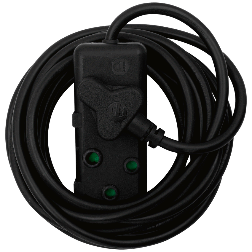 Ellies Side by Side Heavy Duty Extension Lead-5M-BK - image 8
