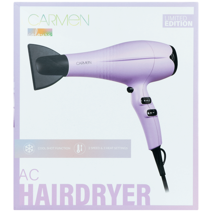 Carmen Colours 2200w AC Hair Dryer - image 8