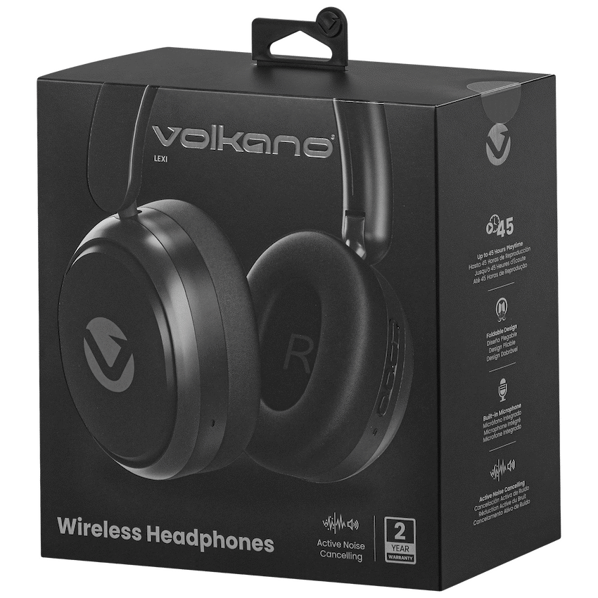 Volkano Lexi Bluetooth Headphone with ANC - Black - image 8