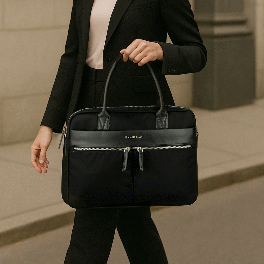 SupaNova Sienna  14.1' Ladies Laptop Bag - Black - image 8