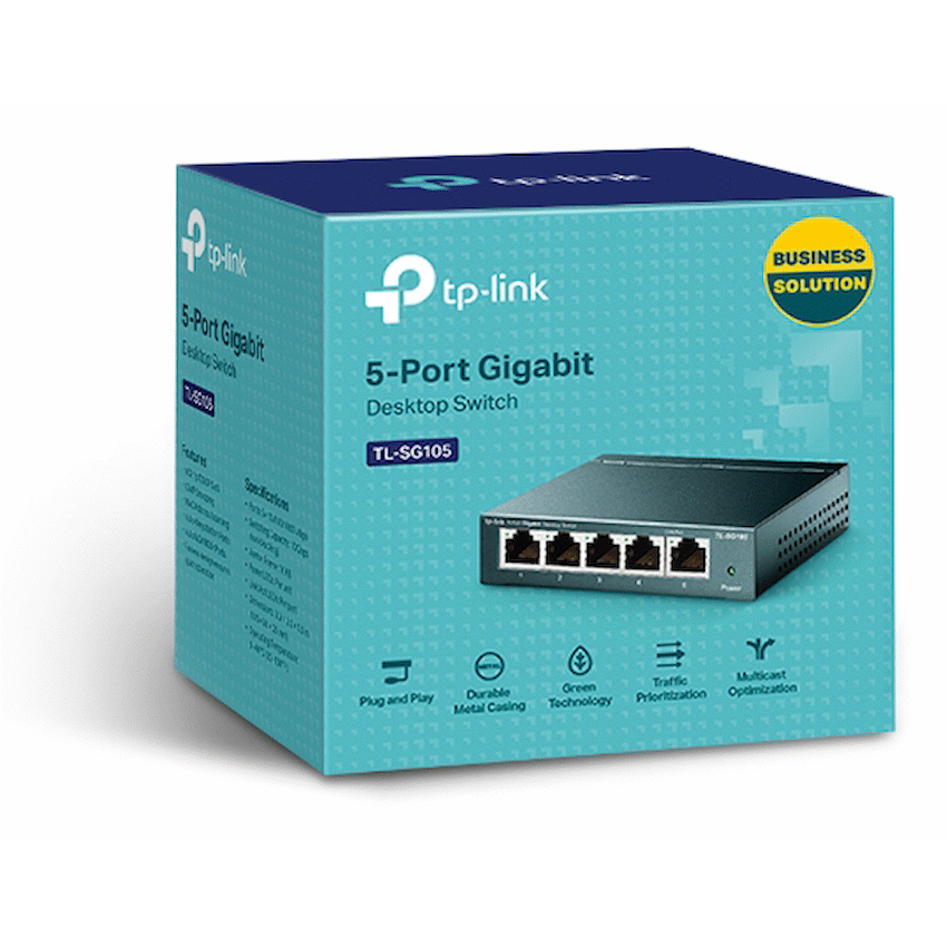 TP-Link TL-SG105 5-Port Gigabit Desktop Switch - image 8