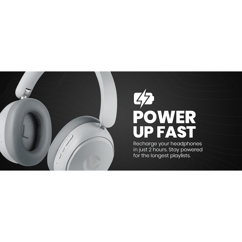 Volkano Lexi Bluetooth Headphone with ANC - Grey - image 8