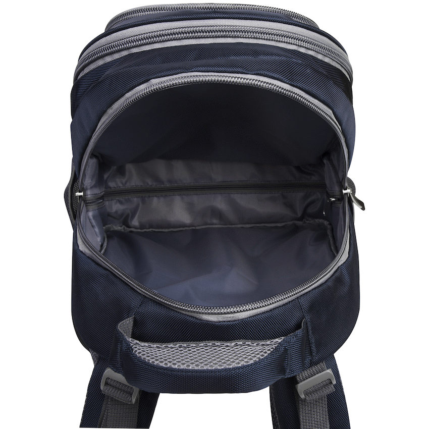 Volkano Orthopaedic Backpack 27L - Navy/Grey - image 8