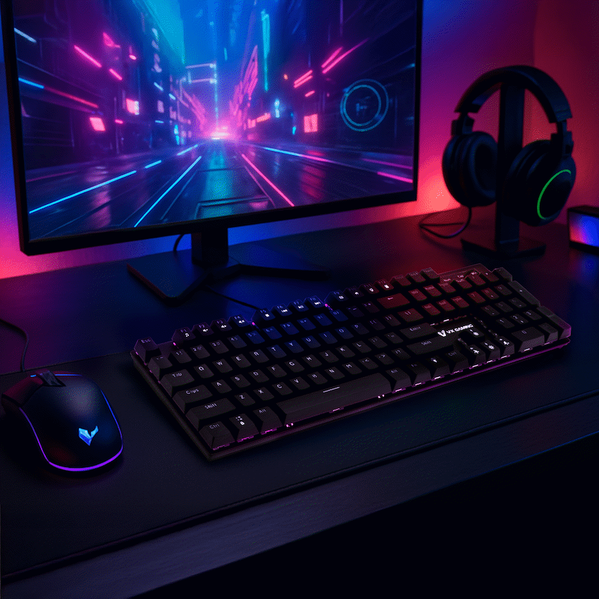 VX Gaming Floki RGB Full Mechanical Keyboard - image 8